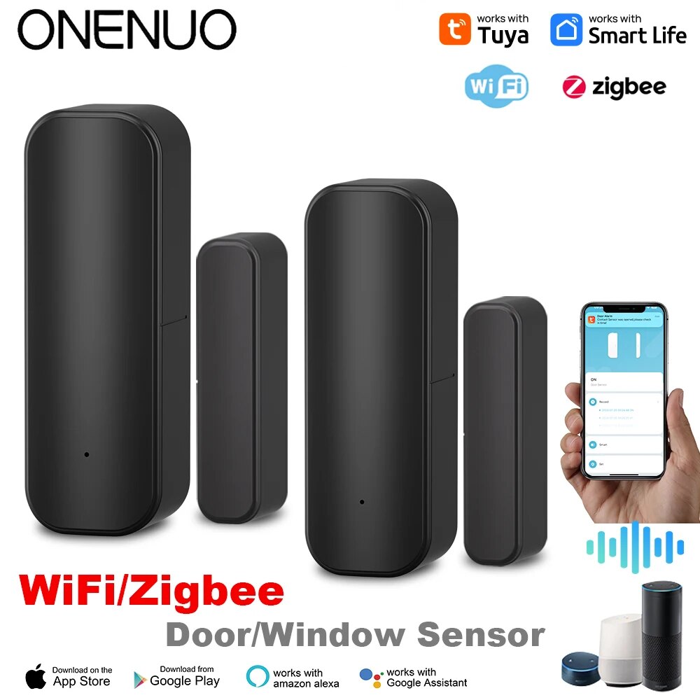 Home Security Gate - Tuya WiFi/ZigBee czujnik do okien drzwi