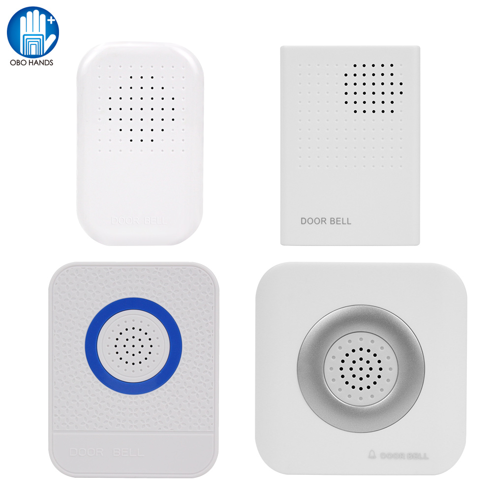 Home Security Ring System - 4 przewody przewodowy biały dzwonek do