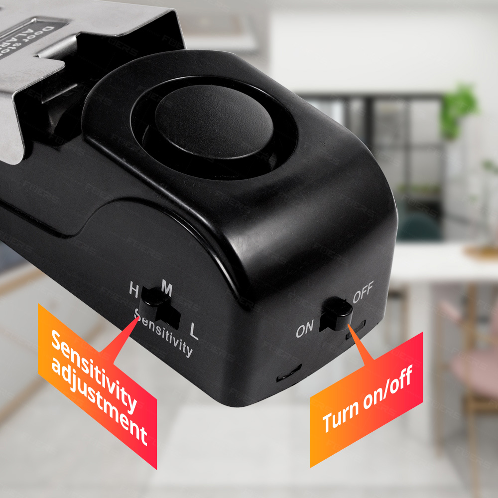 Home Security Upgrades - System alarmowy do drzwi FUERS, 120dB,