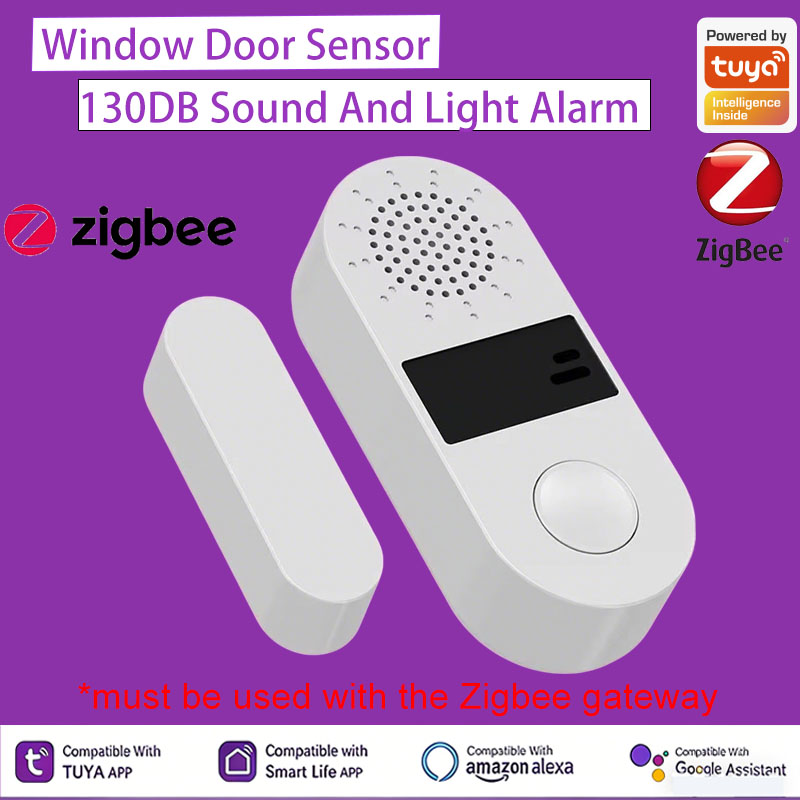 Window Alarm Sensor - Czujnik otwarcia drzwi/okien Tuya Zigbee, bezprzewodowy,
