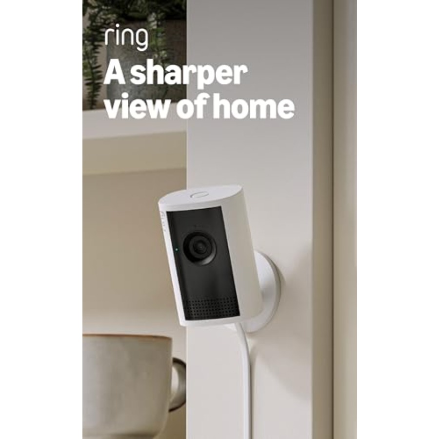 Home Security Ring Camera - Najnowszy model Ring Indoor Cam Plus,
