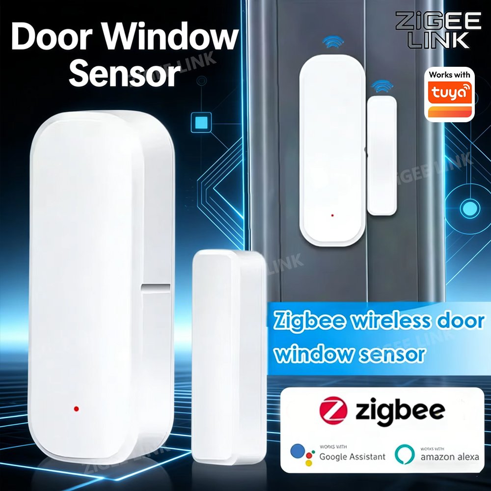 Window Alarm Sensor - Bezprzewodowy czujnik otwarcia drzwi/okien ZigBee, inteligentny