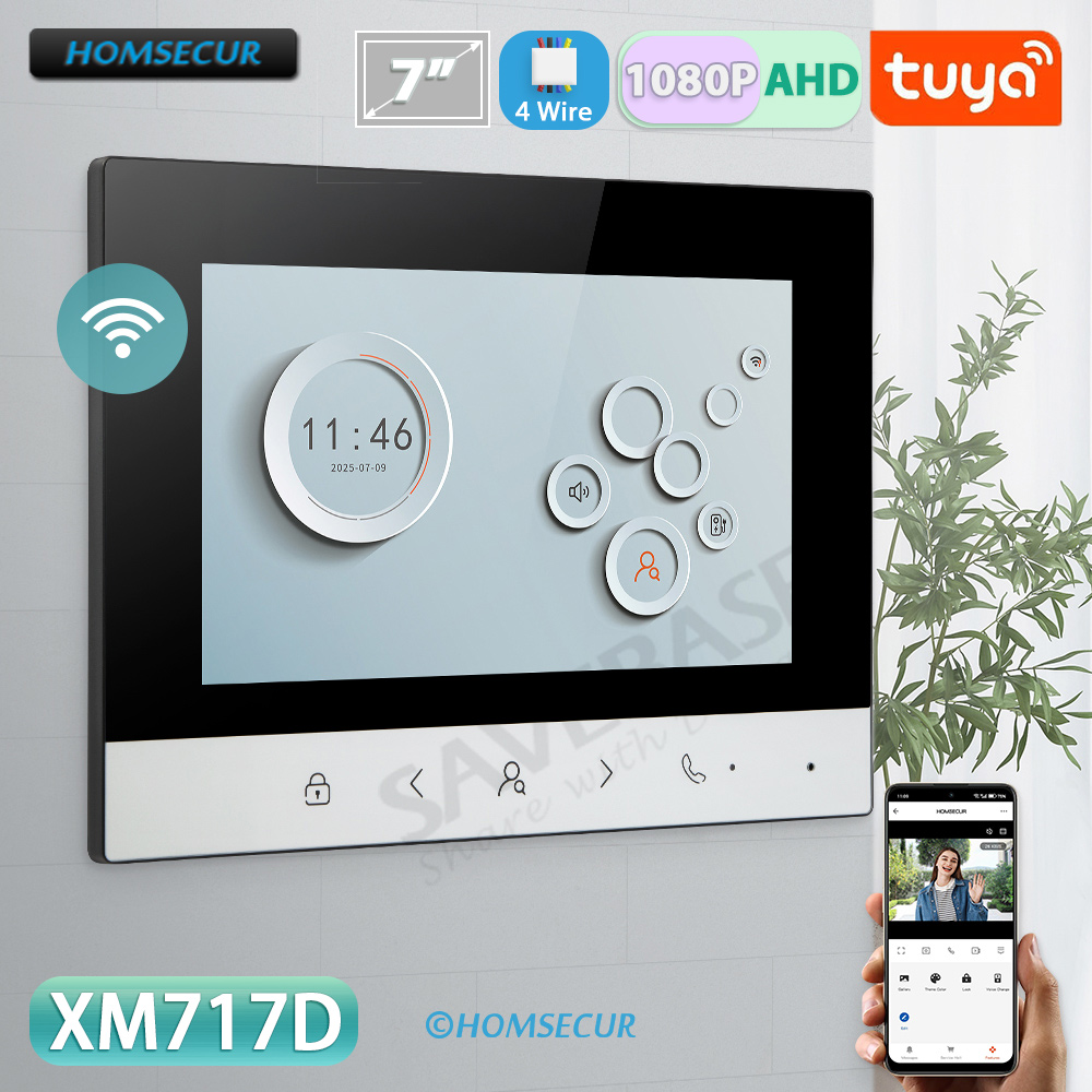 Home Security Gate - Inteligentny monitor wewnętrzny Tuya Smart WIFI