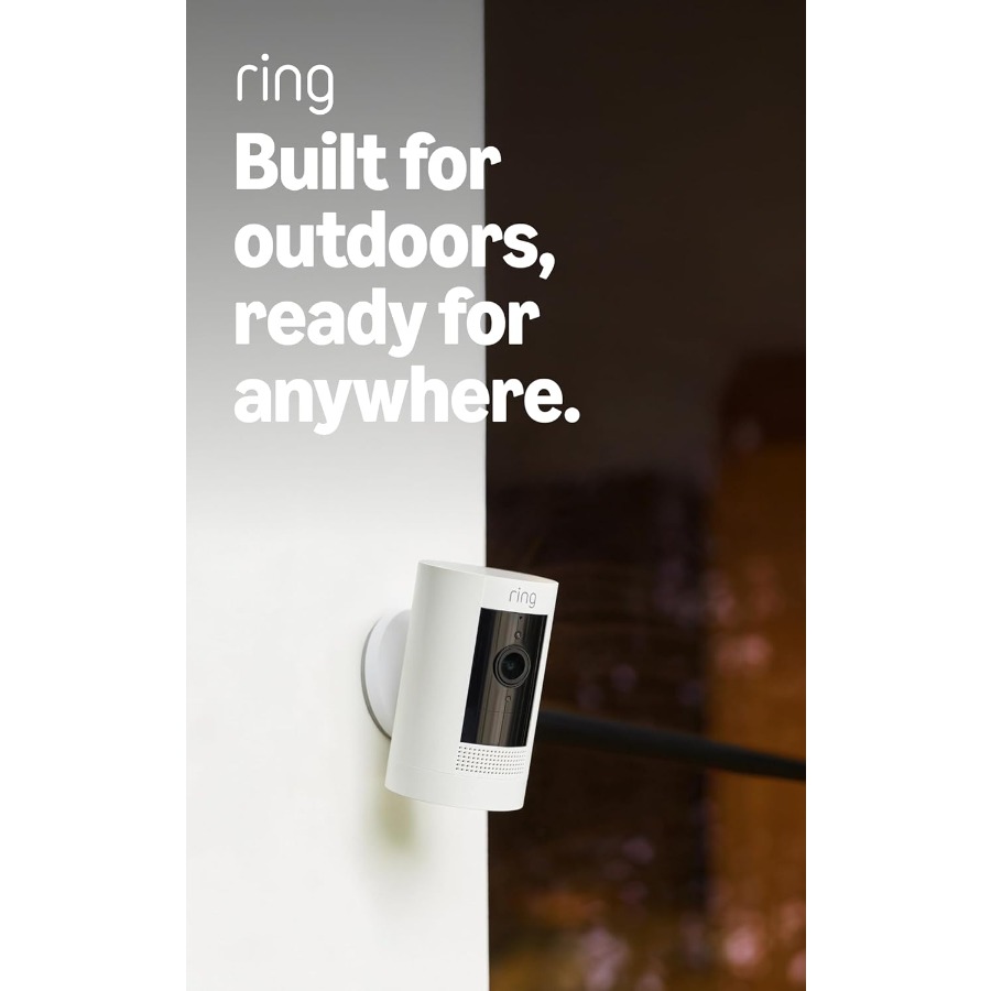 Home Security Ring Camera - Kamera Ring Outdoor Cam Stick Up
