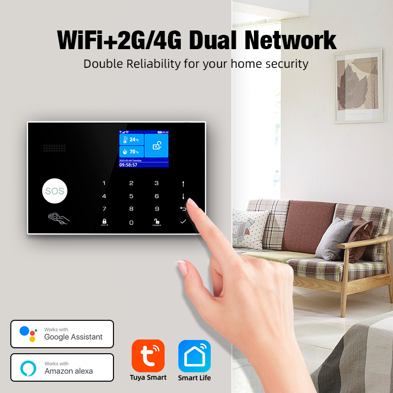 Home Security Ring System - System alarmowy KERUI 4G z dzwonkiem