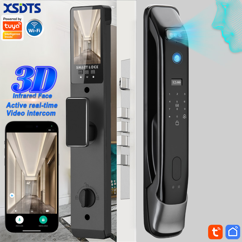 Peephole Camera Viewer - Zamek do drzwi cyfrowy 3D z