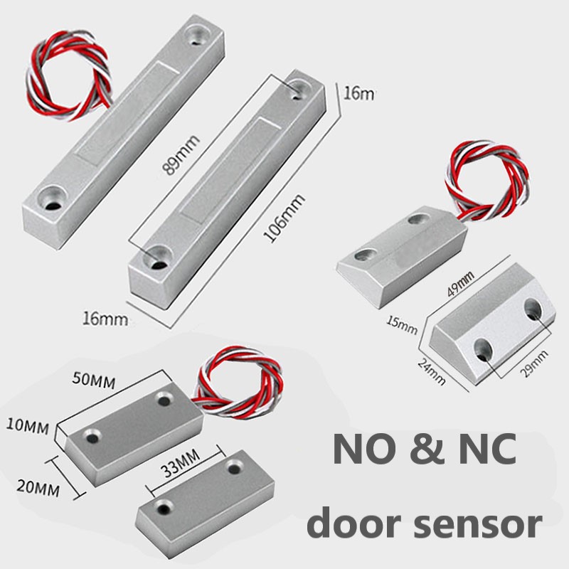 Window Alarm Sensor - NC NO Czujnik drzwi Kabel przewodowy