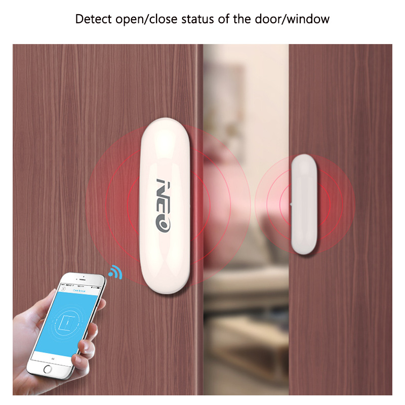 Window Alarm Sensor - Inteligentny bezprzewodowy czujnik magnetyczny do drzwi,
