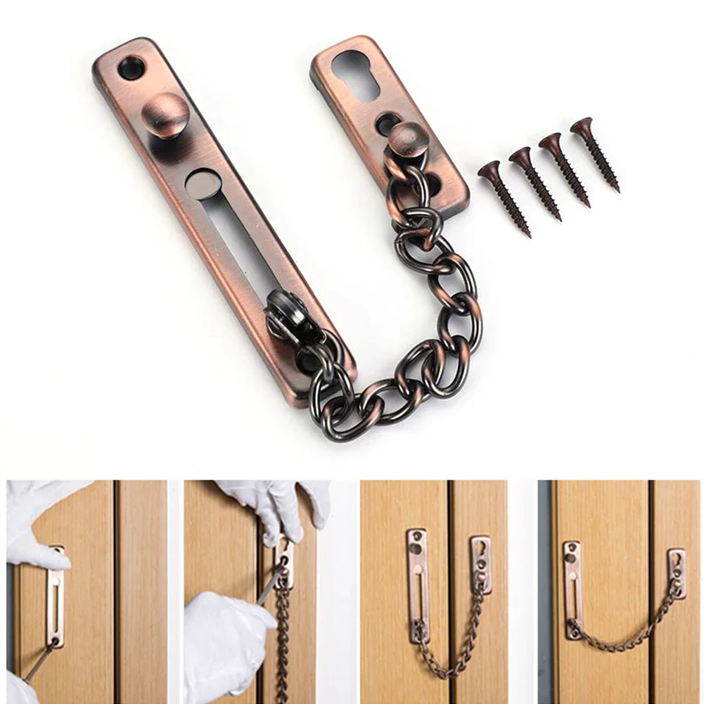 Home Security Ideas - Łańcuch do drzwi z zamkiem Łańcuch