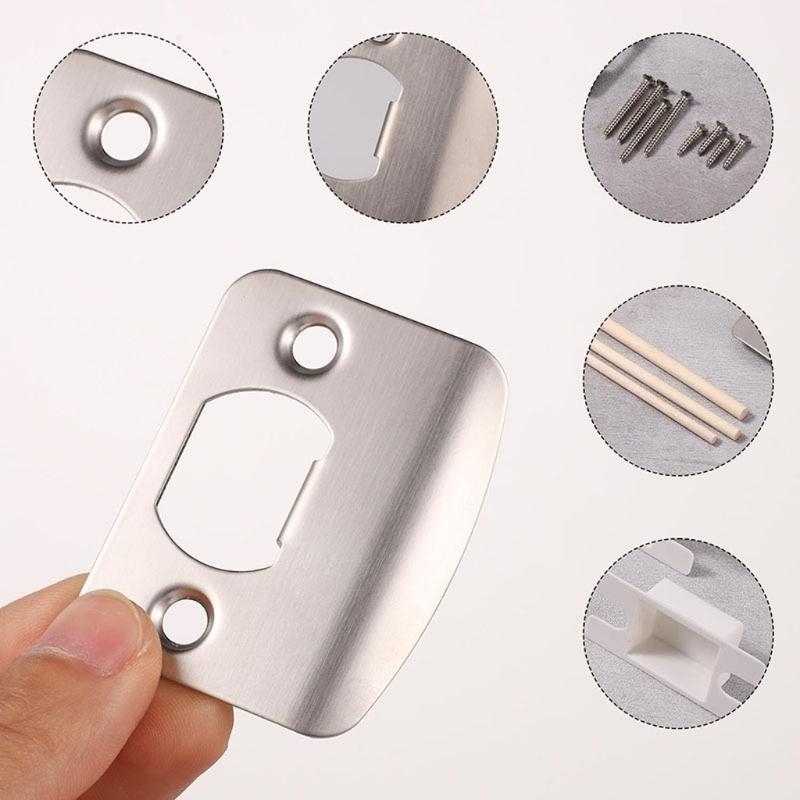 Home Security Upgrades - Zestaw płytek do zaczepów drzwi Eleganckie