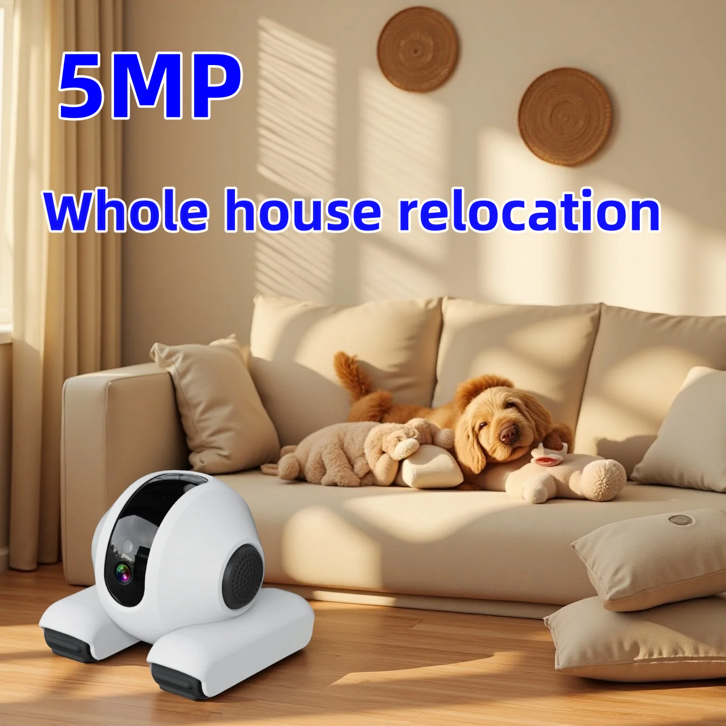 Home Security Robot Dog - Kamera robota dla zwierząt z wideo