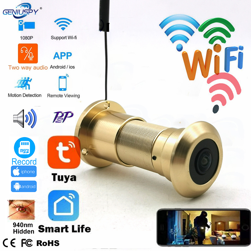 Peephole Camera Viewer - 1080P Bezpieczeństwo Bezprzewodowa kamera IP do