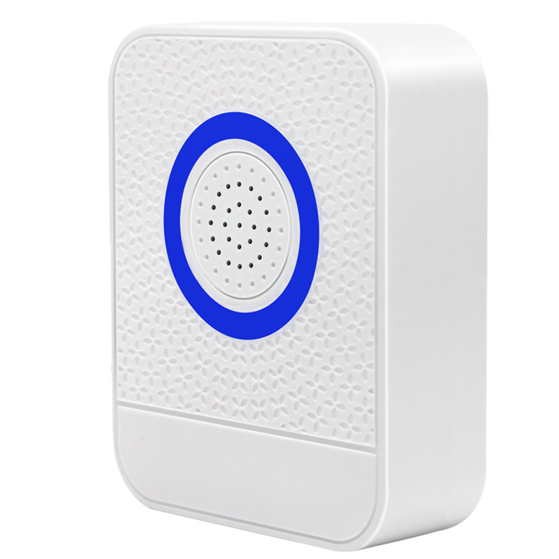 Home Security Ring System - 1 sztuk/partia 4 przewody biały dzwonek