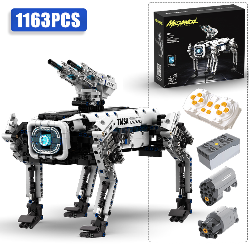 Home Security Robot Dog - Techniczne STEM Programowanie Robot Wojenny Pies