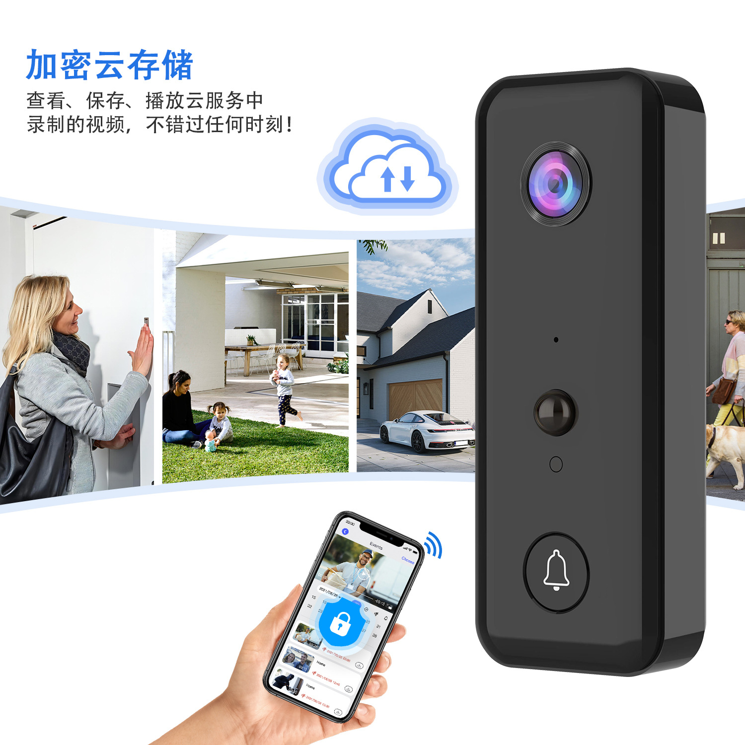 Wideodomofon IP 720P Aiwit z a – Peephole Camera Viewer recenzja i cena