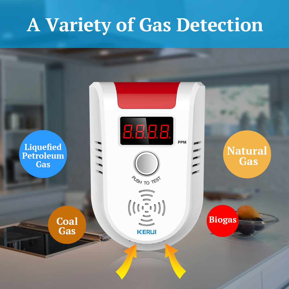 KERUI GD13 detektor gazu LPG A – Home Security Upgrades recenzja i cena