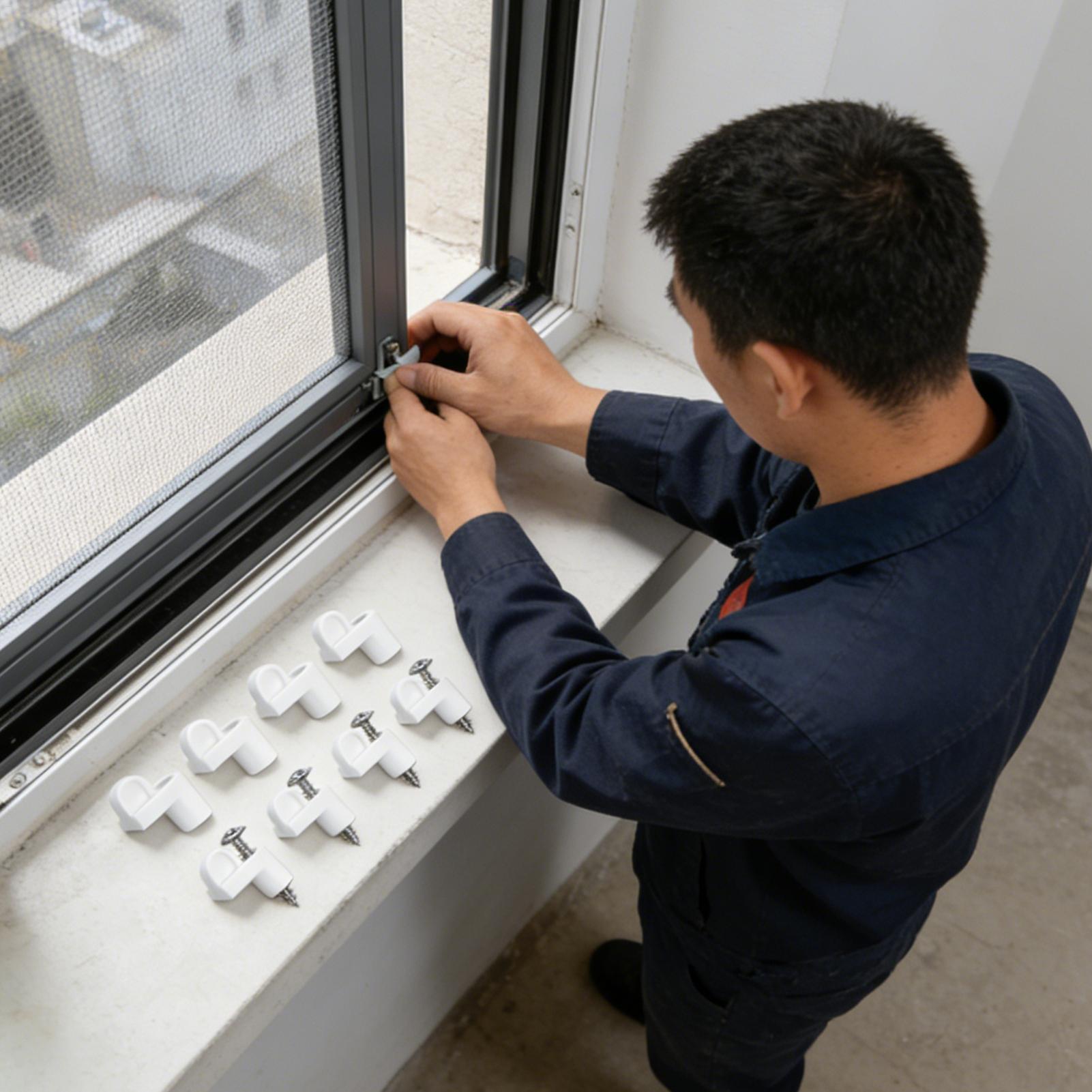 Klipsy do siatki okiennej 3/8  – Home Security Ring recenzja i cena