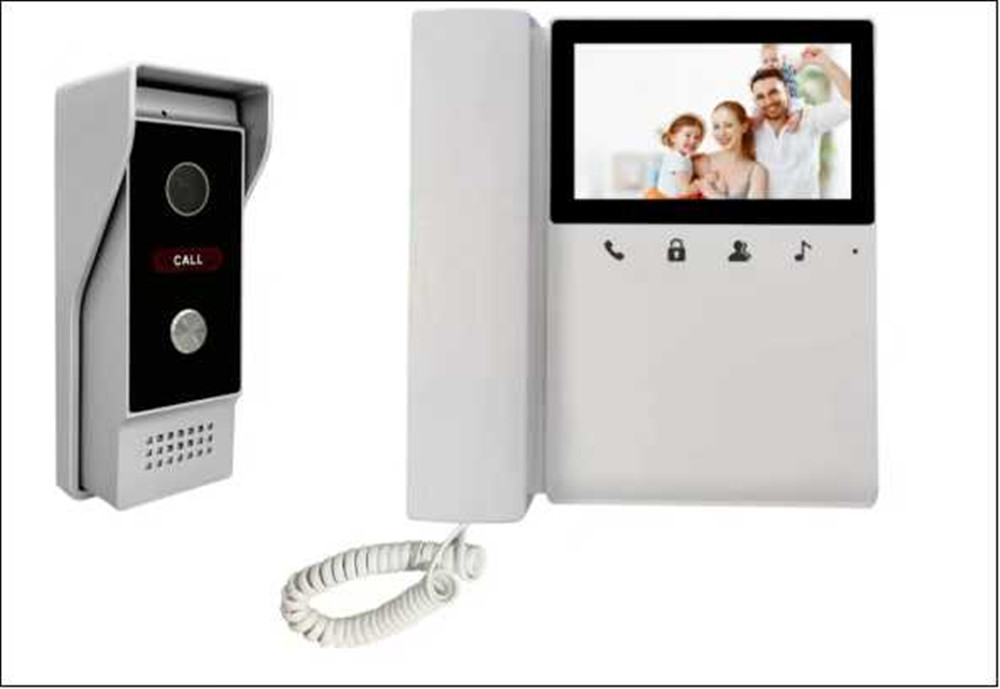 Monitor TFT 4,3 cala, 4-przewo – Peephole Camera Viewer recenzja i cena
