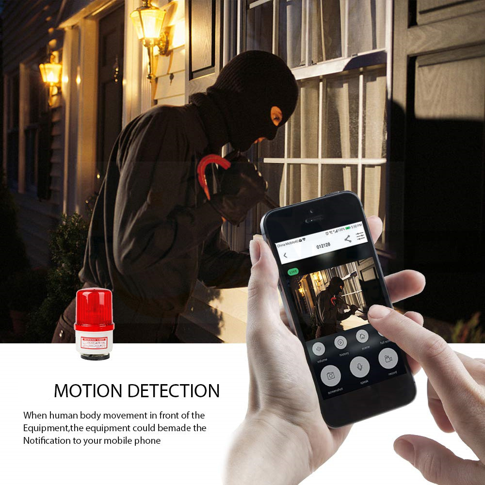 Kamera IP POE do drzwi 5MP Min – Home Security Video Cameras recenzja i cena