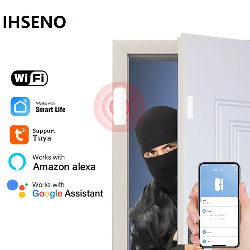 Czujnik otwarcia drzwi/okien i – Window Alarm Sensor recenzja i cena