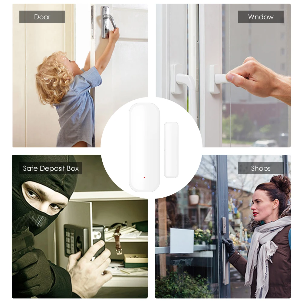 Czujnik otwarcia drzwi/okien i – Window Alarm Sensor recenzja i cena
