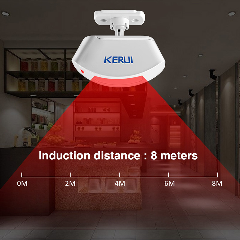 KERUI bezprzewodowa kurtyna de – Sim Gsm Alarm recenzja i cena