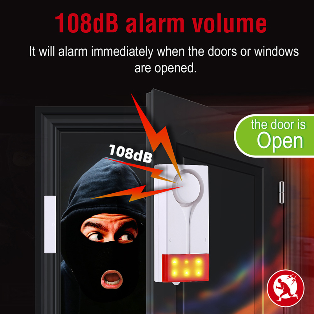 Alarm antykradzieżowy 110dB Gł – Window Alarm Sensor recenzja i cena
