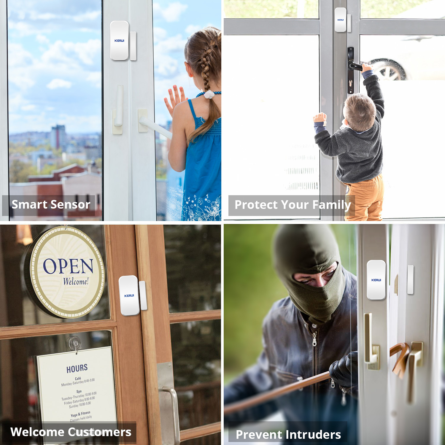 Czujnik magnetyczny bezprzewod – Home Security Gate recenzja i cena