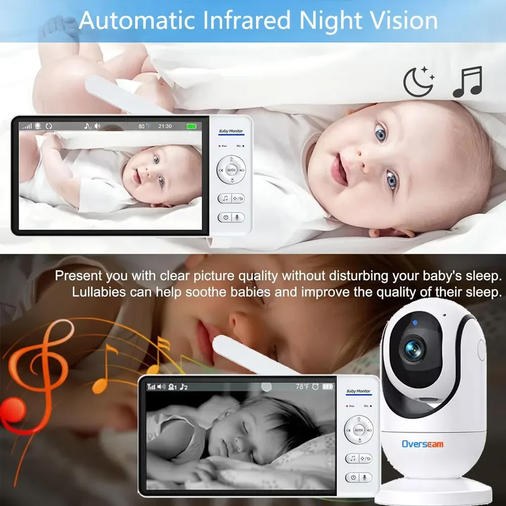 7-calowy ekran monitora wideo  – Home Security Cameras Uk recenzja i cena