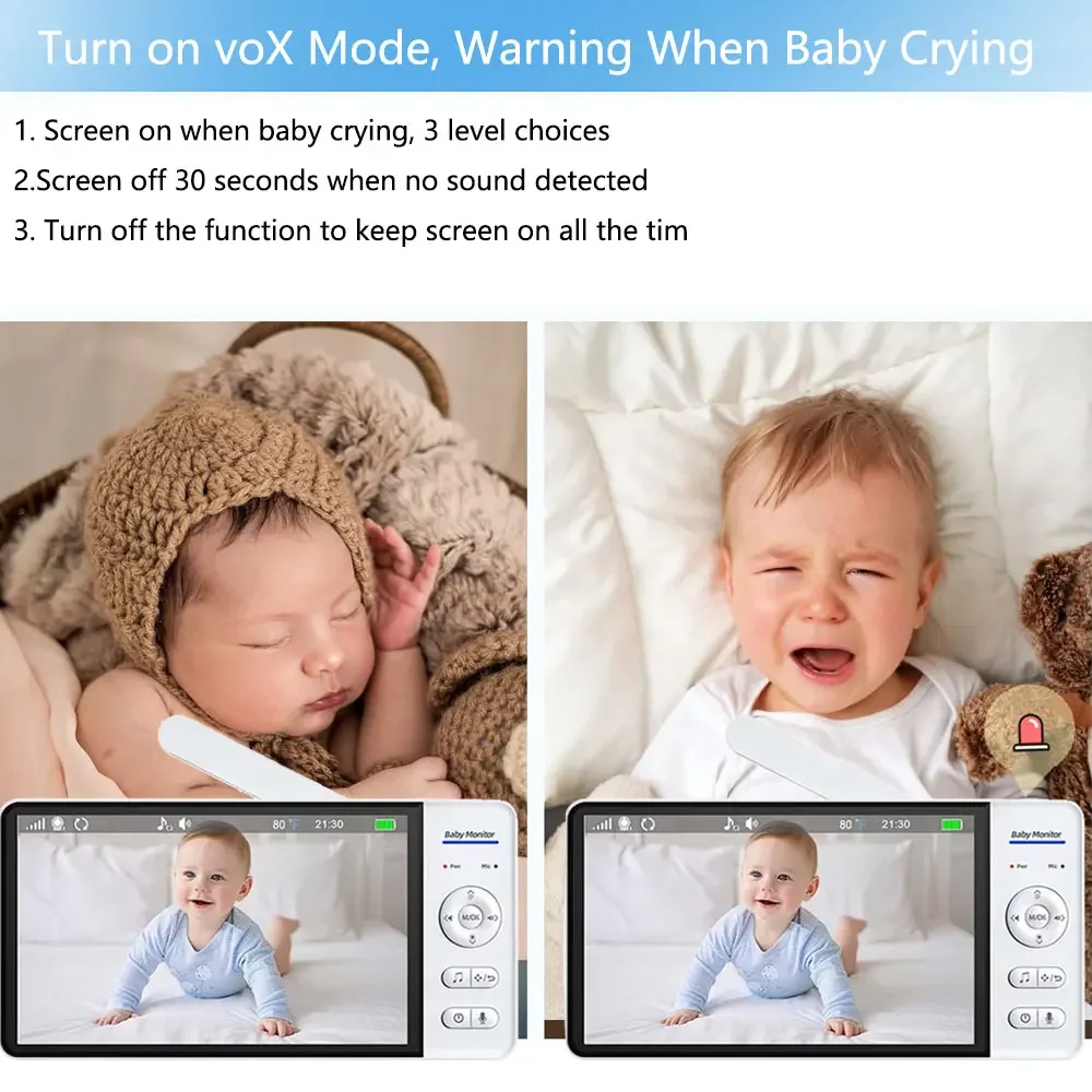 7-calowy ekran monitora wideo  – Home Security Cameras Uk recenzja i cena