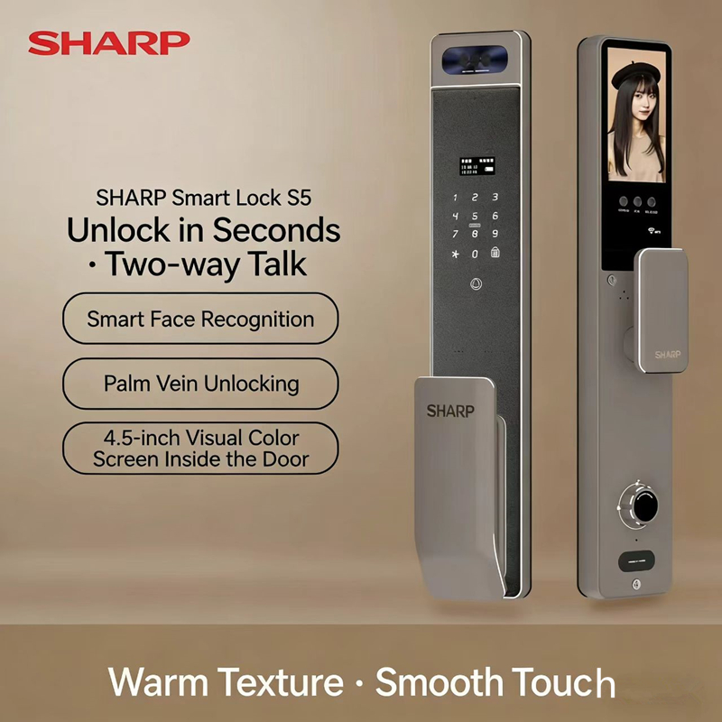 Inteligentny zamek Sharp S5-FV – Home Security Key recenzja i cena