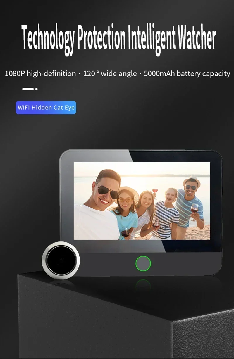 Nowy inteligentny dzwonek do d – Peephole Camera Viewer recenzja i cena