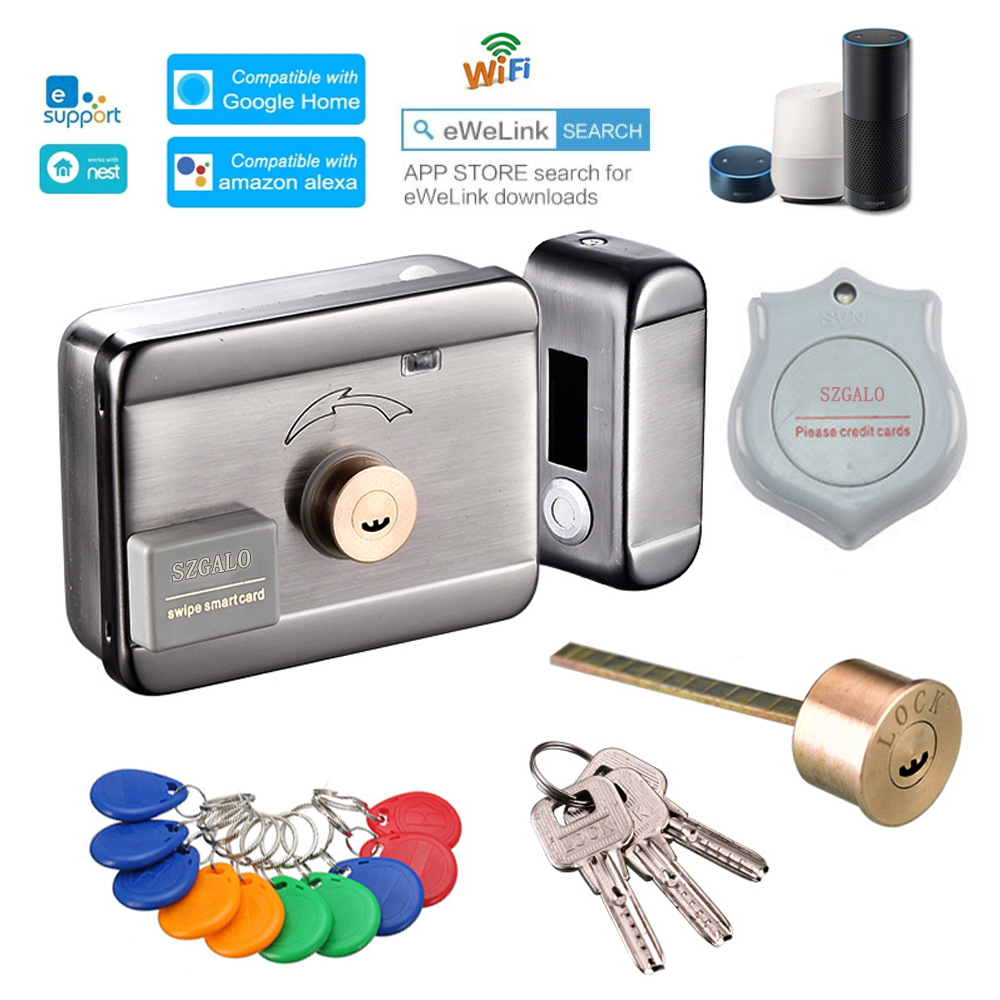 Sterowanie Wi-Fi Zamek elektry – Home Security Ring System recenzja i cena