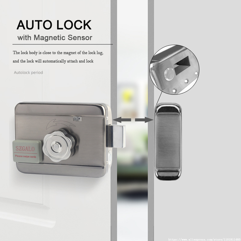 Sterowanie Wi-Fi Zamek elektry – Home Security Ring System recenzja i cena