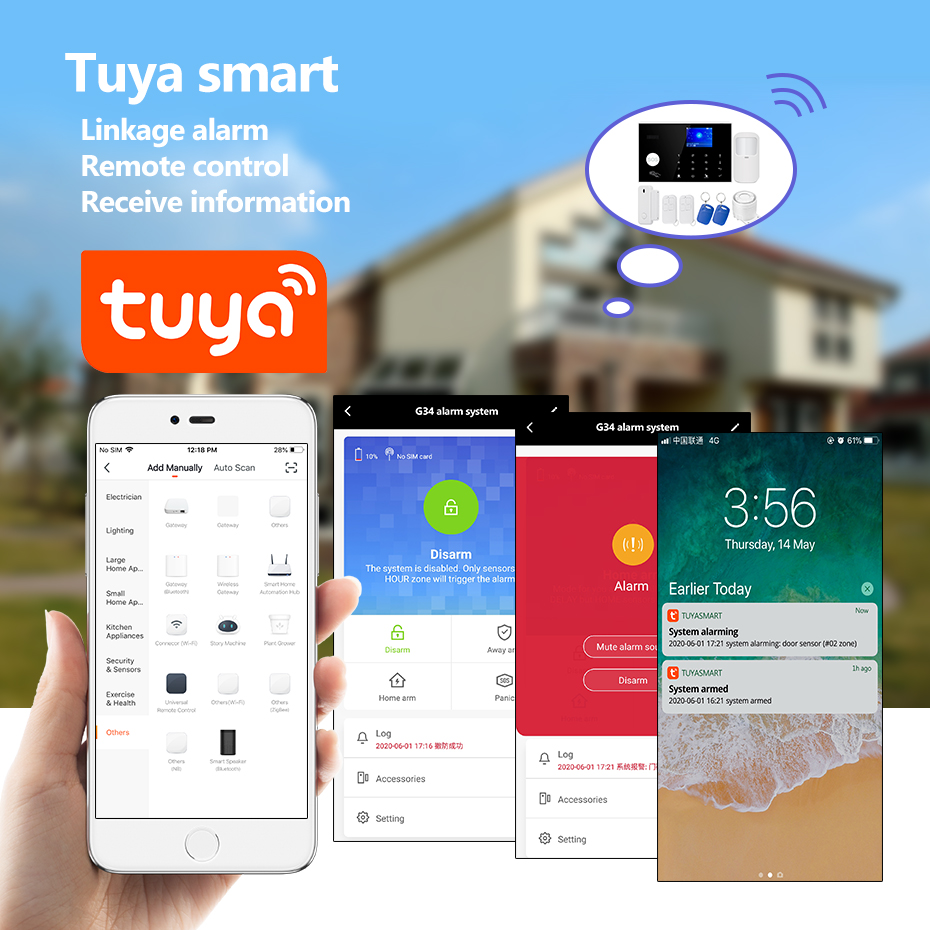 System alarmowy KERUI 4G z dzw – Home Security Ring System recenzja i cena