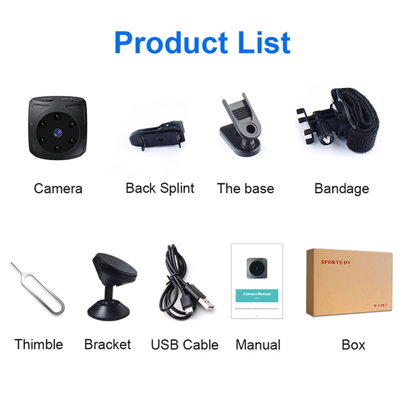 Mini Kamera HD 1080p Przenośna – Home Security Video Cameras recenzja i cena
