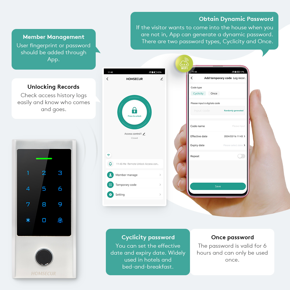 Sterownik dostępu do drzwi WiF – Home Security Key Fob recenzja i cena