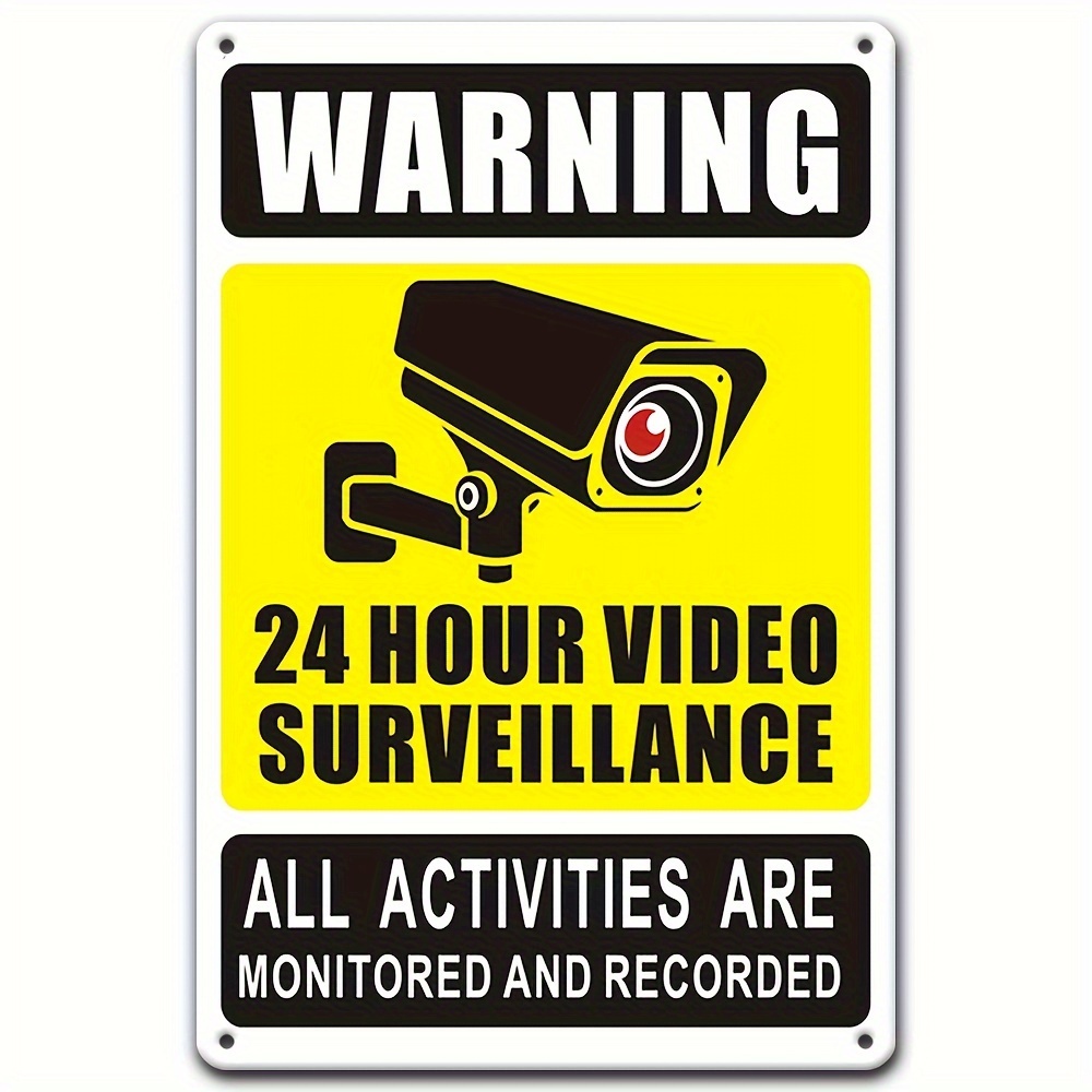 Znak ostrzegawczy: Nadzór wide – Home Security Items recenzja i cena