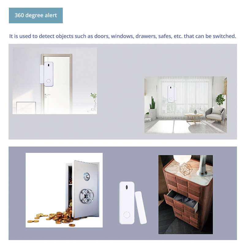 D10 czujnik drzwi okiennych Al – Home Security Gate recenzja i cena