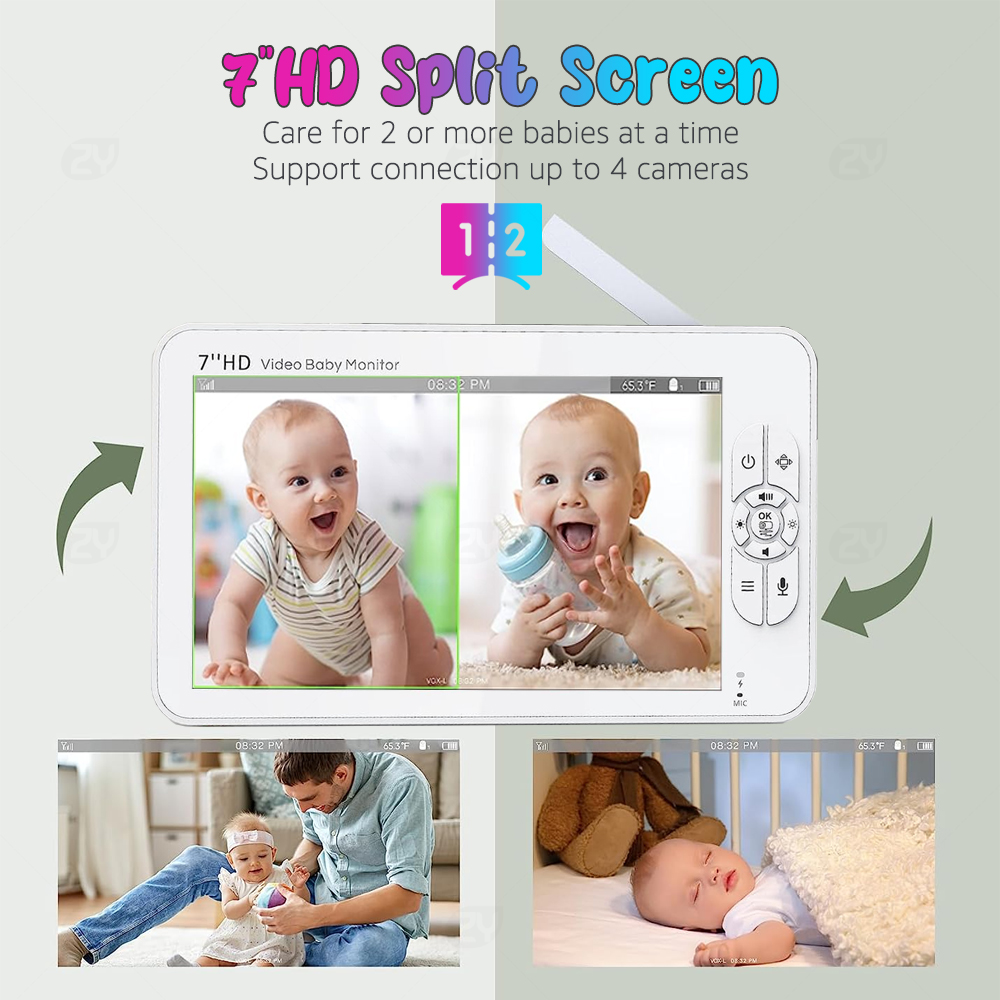 7-calowy monitor dla dziecka 1 – Home Security Cameras Uk recenzja i cena