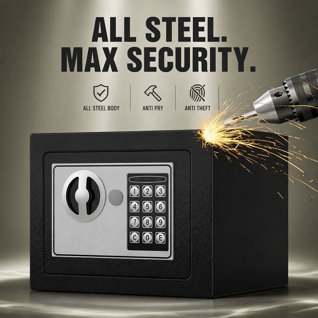 Całkowicie stalowa, elektronic – Home Security Upgrades recenzja i cena