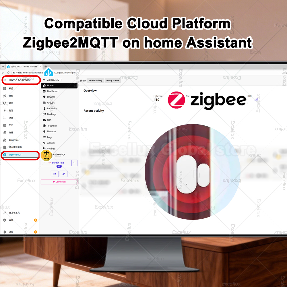 Czujnik drzwi i okien Tuya Zig – Window Alarm Sensor recenzja i cena