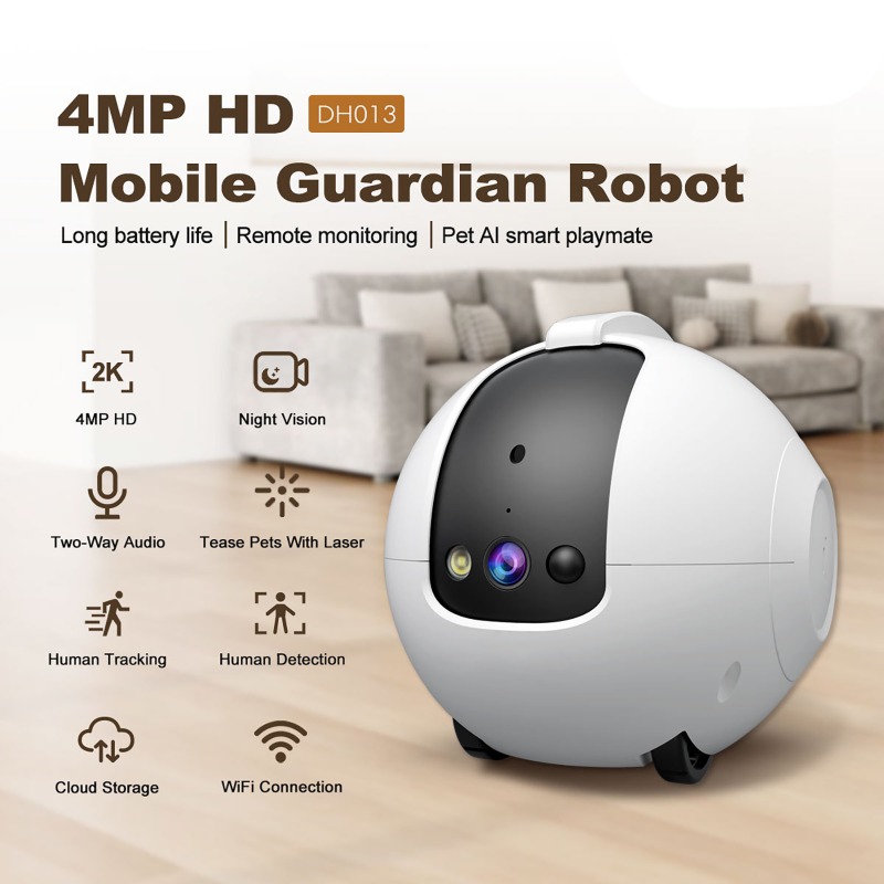 Kamera bezpieczeństwa do domu, – Home Security Robot Dog recenzja i cena