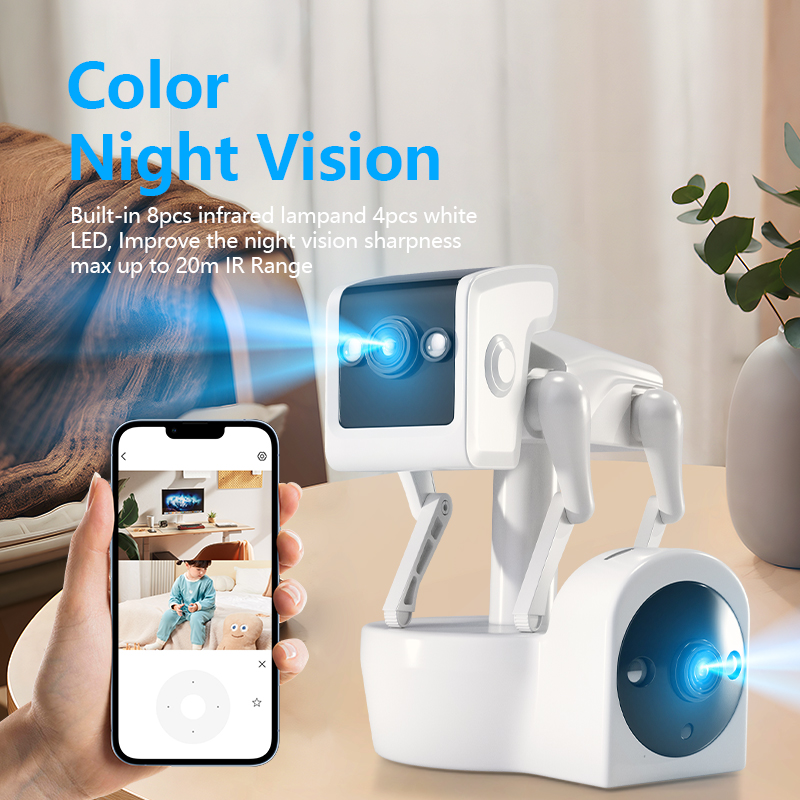 1080P 5G Kamera dla psa z podw – Home Security Robot Dog recenzja i cena