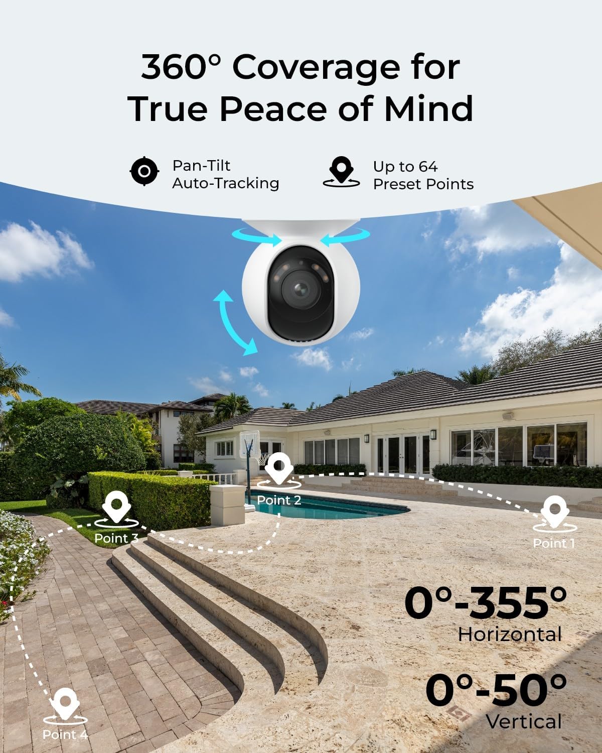 Kamera bezpieczeństwa PoE 4K d – Home Security Video Cameras recenzja i cena