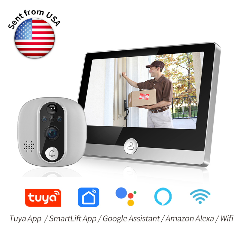 KAK Wifi Inteligentny Dzwonek  – Peephole Camera Viewer recenzja i cena