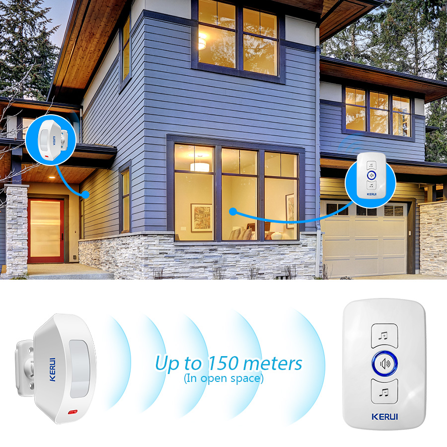 KERUI Bezprzewodowy Dzwonek do – Home Security Ring recenzja i cena