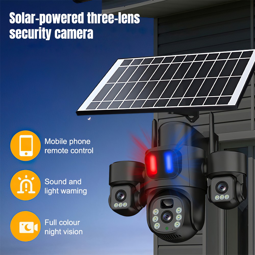 Zewnętrzna kamera solarna WiFi – Home Security Video Cameras recenzja i cena