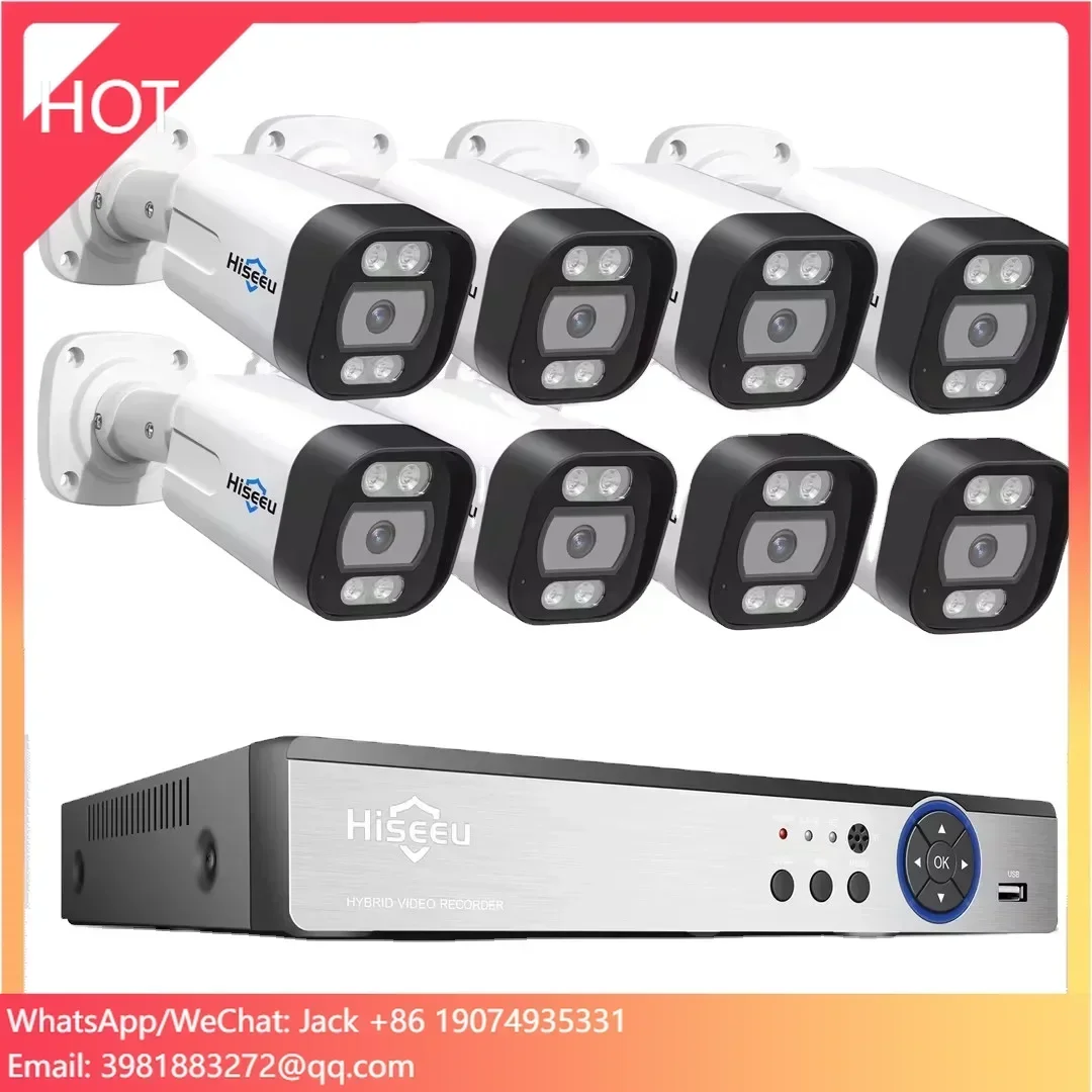 Hiseeu 4K 8-kanałowy 8MP Zewnę – Home Security And Camera Systems recenzja i cena