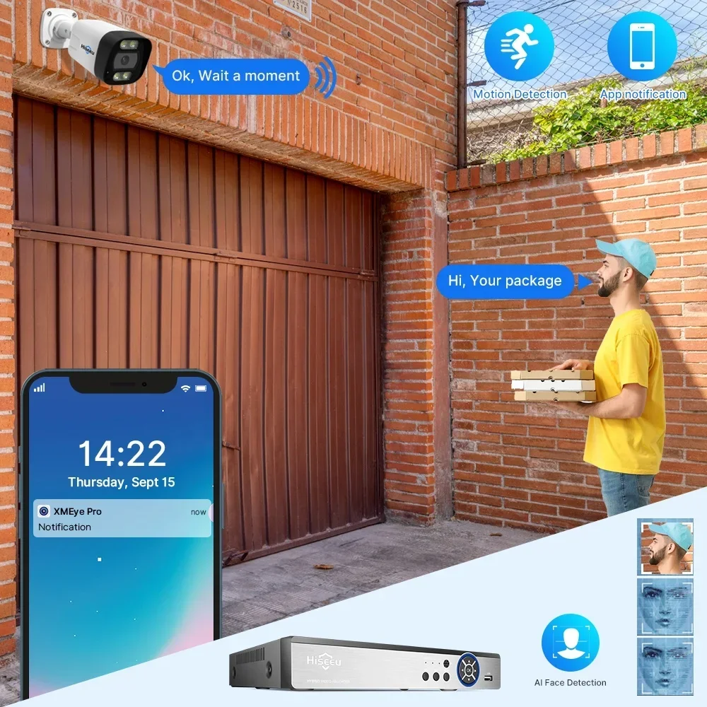 Hiseeu 4K 8-kanałowy 8MP Zewnę – Home Security And Camera Systems recenzja i cena
